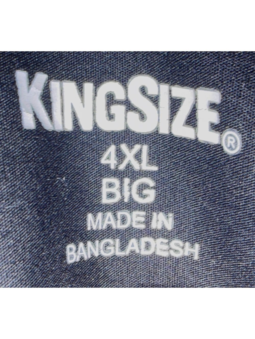 KingSize Men's Big & Tall 4XL Black Short Sleeve Button-Down - Picture 5 of 5